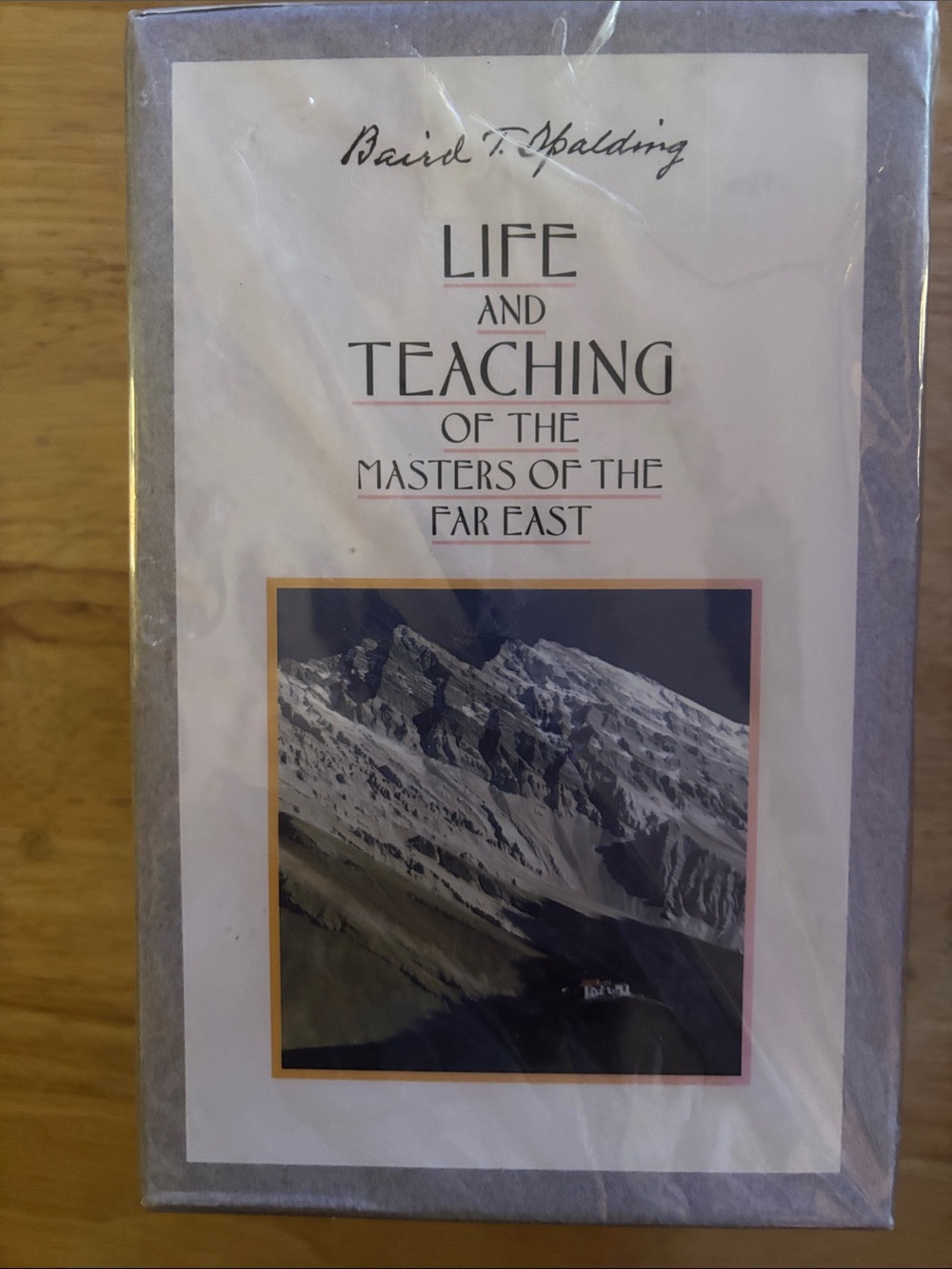 Life and Teaching of the Masters of the Far East — Paperback with Mountain Cover